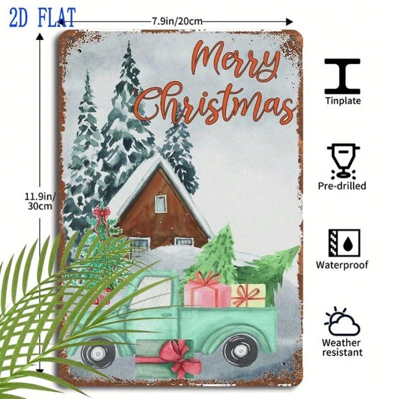 Retro Metal Tin Sign Wall Art Home Decor Plaque 20x30cm