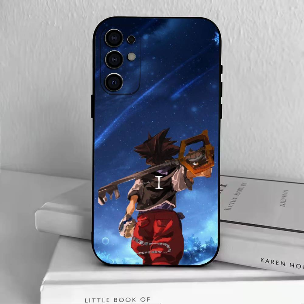 KH-Kingdoms Hearts G-Game  Phone Case Black Silicone Soft For Samsung S25,S24,S21,S22,S23,S30,Ultra,S20,Plus,Fe,Lite