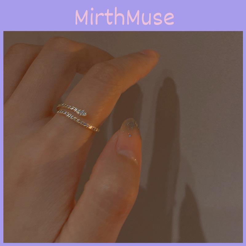 Stylish Adjustable Copper Finger Ring For Women Unique Geometric Design Chic And Trendy