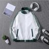 New Casual Jacket Men's Jacket Spring and Autumn Tooling Loose Youth Stand-up Collar Top Jacket Baseball Uniform