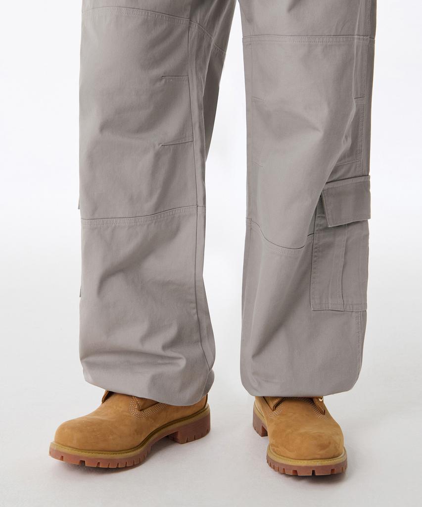 MUSINSA STANDARD Multi-Pocket Carpenter Pants [Light Warm Grey]