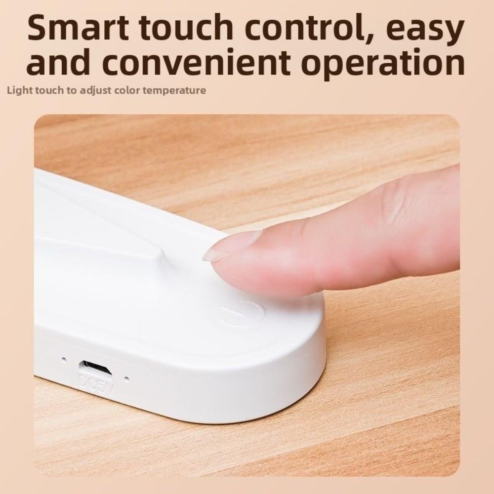 LED Charging Study Reading Light Eye Protection Touch Control Desk Lamp  Office