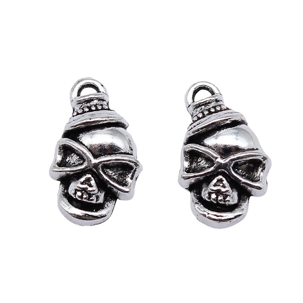 Halloween Pranks Charms Multi Color Alloy Pendants For Halloween Gothic Jewelry Accessories
