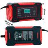Intelligent Charging Motorcycle Battery Charger 12V 6A Battery Repair Charger  Vehicle Repair