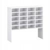 Shoe Rack, Shoes, Cabinet, White, 104x100x33