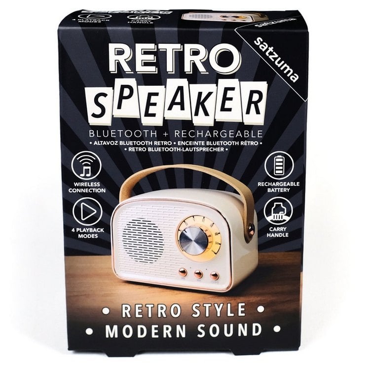 Głośnik retro bluetooth usb radio vintage styl usb przenośne lata 60' 70'