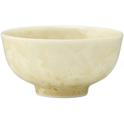 Kyoto Kiyomizu Pottery Rice Flower Gold Flower Ware, Ware, Kiln, Bowl, Small, Crystal, KTA467-02