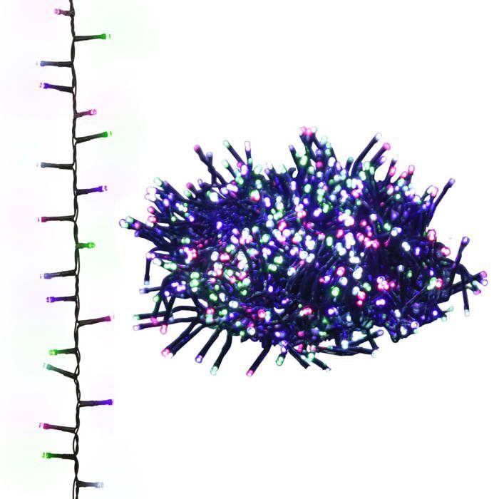 VidaXL Guirlande à LED Compacte avec 1000 LED Décoration de Noël Ornement de Vacances Décoration de Fête Intérieur 343263