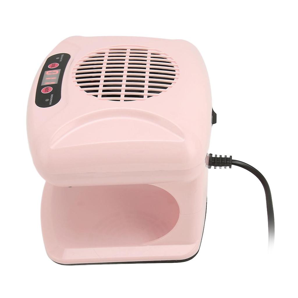 Air Nail Dryer Infrared Sensor Automatic Induction Cold Hot Air 300W High Power Nail Polish Dryer Drying Fan UK Plug 220V Less