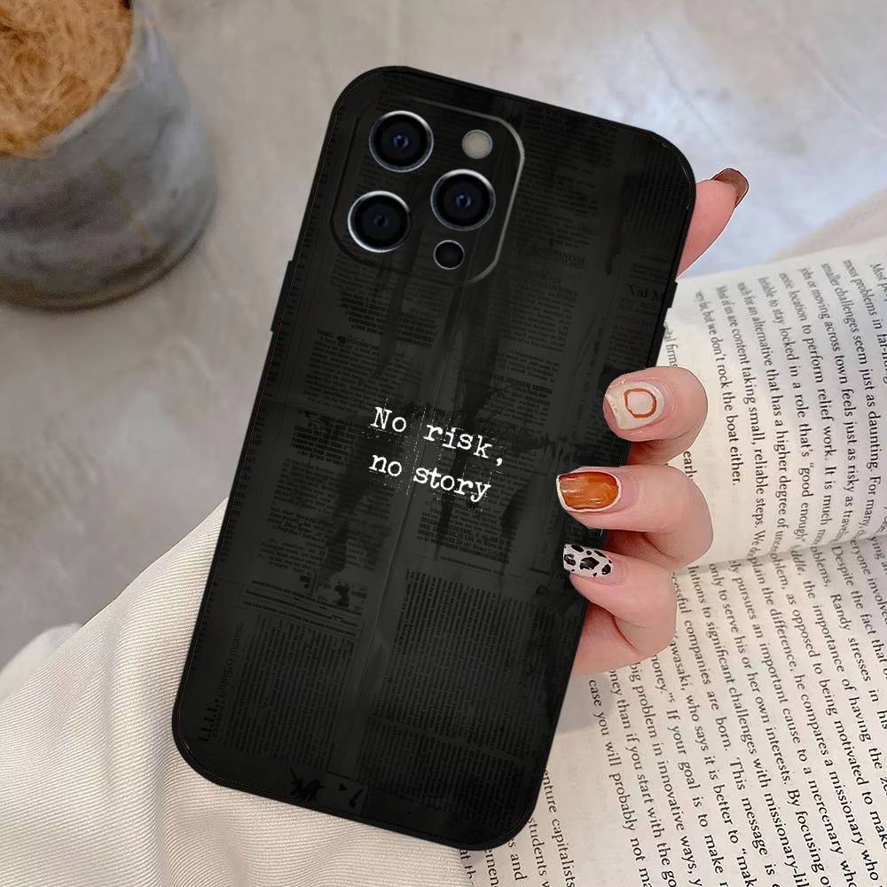 Day Trader Trading RISK RICH Phone Case Silicone Soft For IPhone 17 16 15 14 13 12 11 X XR Plus Pro Max Plus