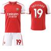 Completo da Casa Arsenal - No. 14 Yorcres, No. 41 Riso, No. 7 Saca, No. 8 Oldgao 2526 Maglia Stagione