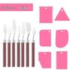 Art Spatula Set: Stainless Steel Palette Knife for Oil, Gouache, and Pastels