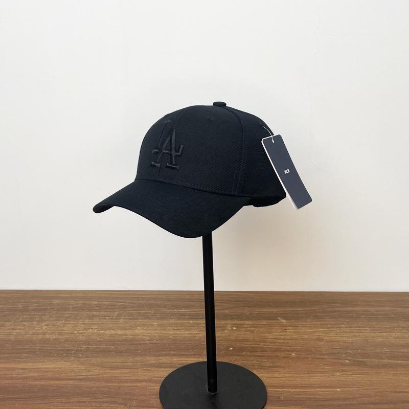 Verstellbare NY Yankees & LA Duckbill Baseballkappe mit festem Oberteil und großem Logo für Männer & Frauen