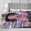 Nana Osaki Comics Blankets Flannel Autumn/Winter  Breathable Lightweight Throw Blanket for Sofa Car Bedding Throws