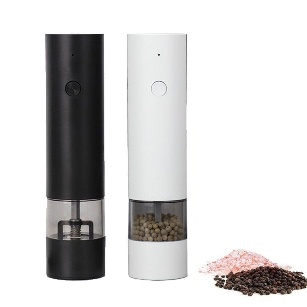 Large Capacity Auto Salt Mills Adjustable Kitchen Grinding Tool Electric Spices Grinder  Sea Salt