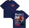 Rapper Bryant Myers Album 2025 Tour Cover T-shirts for Men Harajuku Gothic Streetwear T Shirt Male 100% Cotton Oversized T-shirt