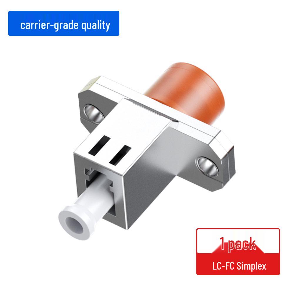 Telecom-Grade FC To SC/LC Fiber Adapter with FC Flange