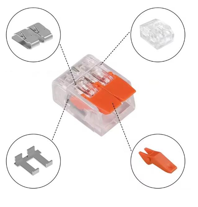 75x Quick Connector 2PIN 3PIN 5PIN Quick Connector 0.14-4.0mm