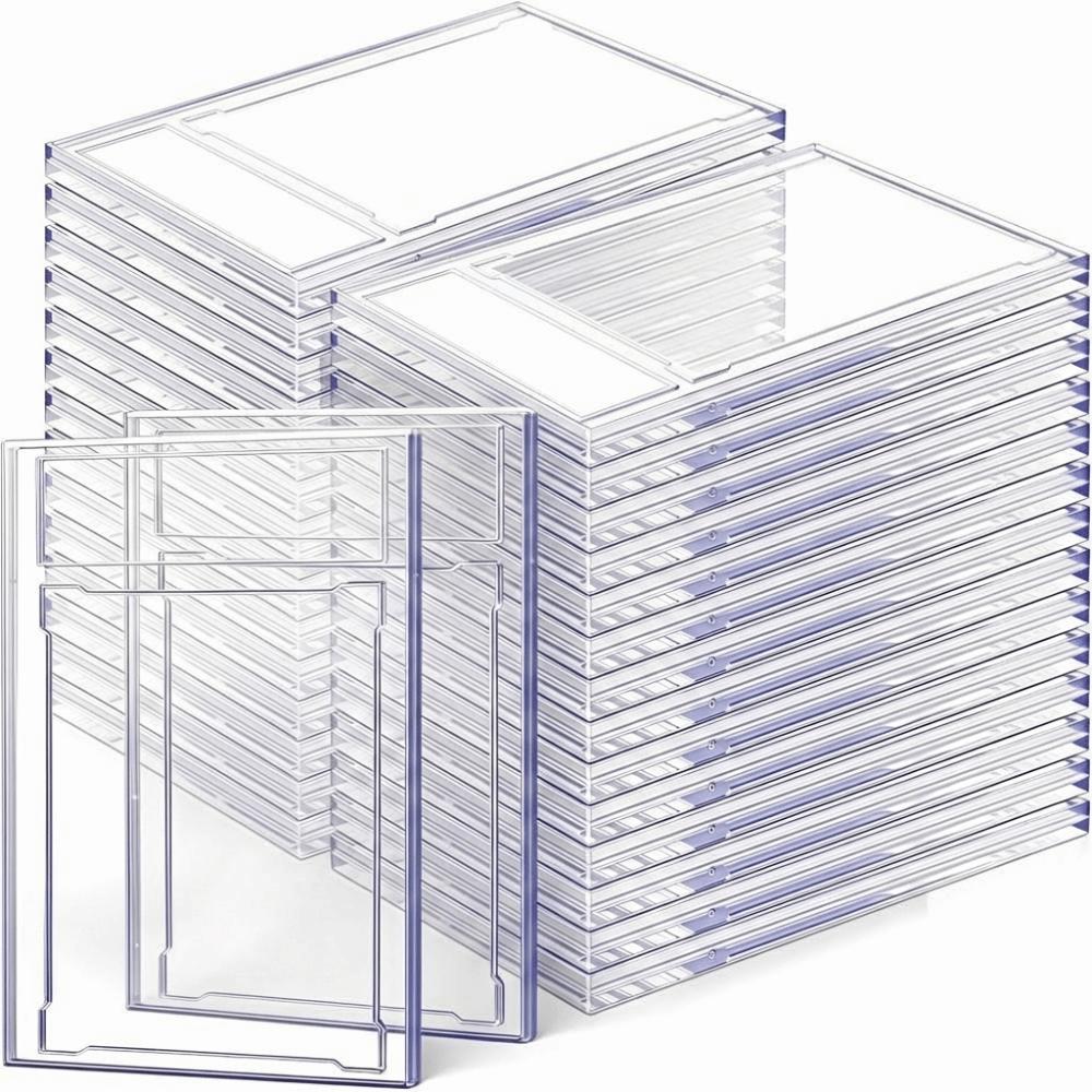 Transparent PSA Graded Card Case Removable Trading Card Protection Box  Storage Display