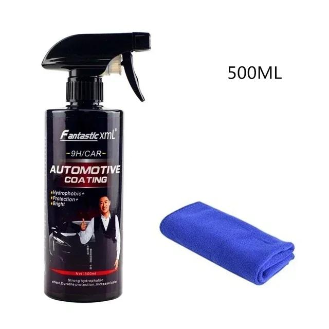 

9H Car Liquid Ceramic Coat Super Hydrophobic Glass Coat Set Полисилоксановые и наноматериалы Полироль для автомобиля