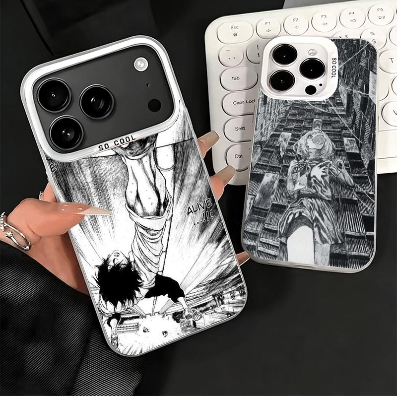 Ultimate Perspective Anime Shockproof Phone Case for iPhone 17 Air 16 16E 15 Pro Max 14 Plus 13 Mini 12 Back Cover Anti Fall Fun