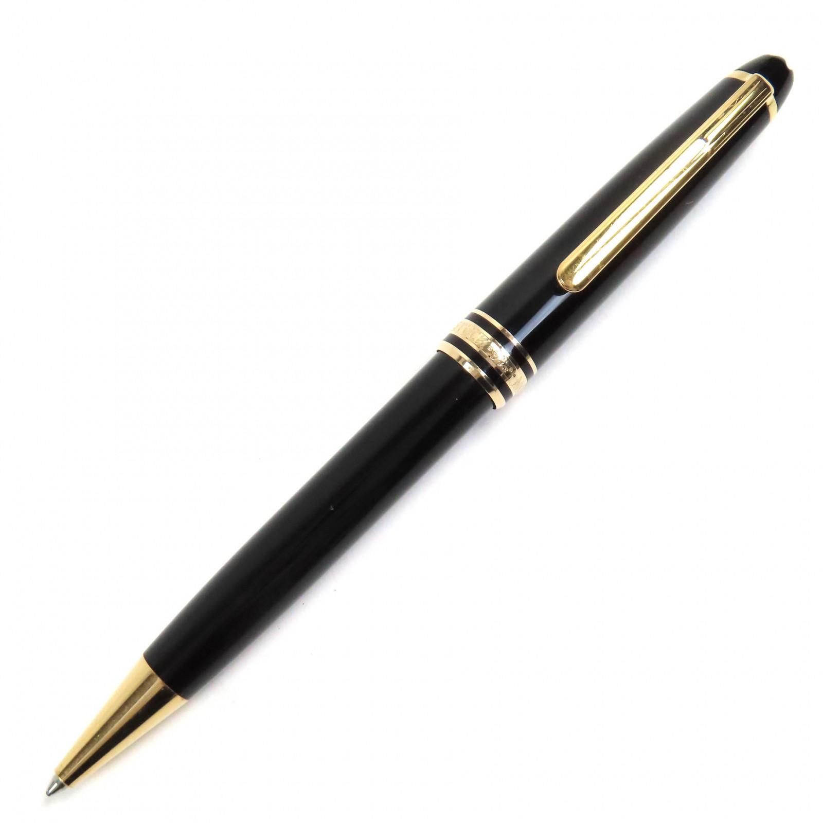 

MONTBLANC Ballpoint pen Meisterstück Classic PIX White Star Twist Type Used