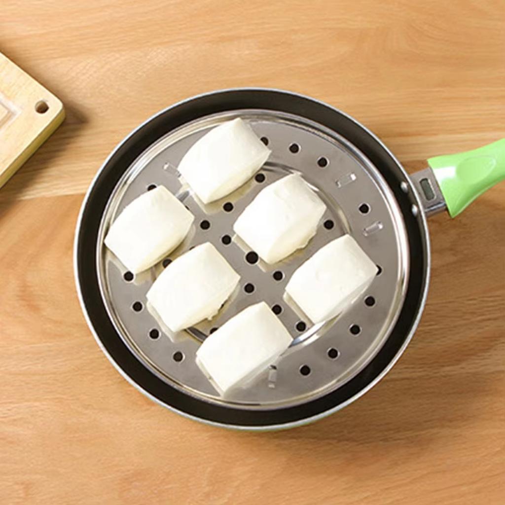 Stainless Steel Steamer Rack, Multi-Purpose Kitchen Trivet for Cooking