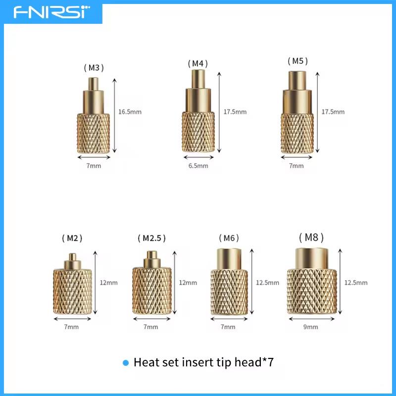 FNIRSI HS02 3D Printing Soldering Iron Nut Press Kit
