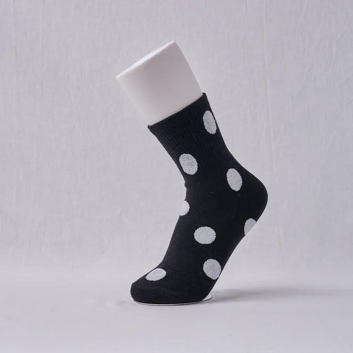 5 Pairs of Lululella Korean-made Dot Mood Mid-calf Socks