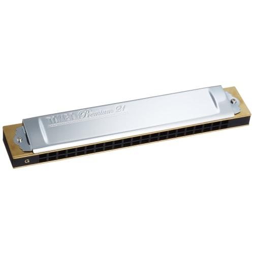 

TOMBO Premium 21-Hole G-Key Polyatonic Harmonica 3521