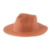 Straw Hat Solid Color Straw Top Hat Women, Seaside Beach Sunshade Sun Protection Panama Jazz Hat