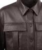 PINBLACK Out-Pocket Naked Leather Shacket