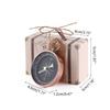 50x Compass Candy Box Valentines Day Candy Packaging Box for Wedding Sweets Packing-Box Ceremony Supplies Gold/Rose-Gold