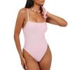Womens/Ladies Plain One Piece Swimsuit