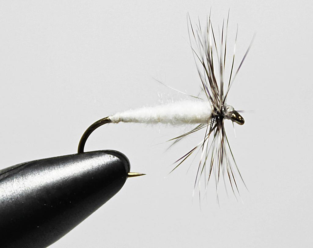 AXISCO Tenkara Regular Pack of Fly, 12, Snow, #10