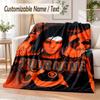 Tokio Hotel Custom Name Flannel Throw Blanket Soft Warm for Sofa Bed Indoor Home Use