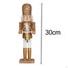 Figurine, King Craft Theme, Christmas Wooden Collectible Decor for Tree