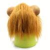 Mască de față de leu pentru petrecere de dans Costum de mascarada de Halloween Recuzită pentru fața cu animale amuzante