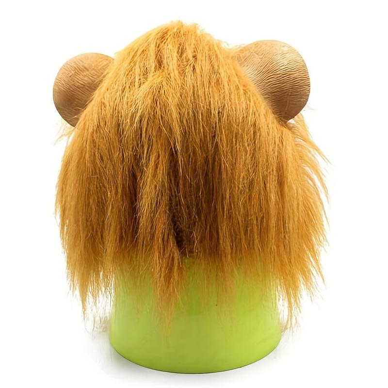 Mască de față de leu pentru petrecere de dans Costum de mascarada de Halloween Recuzită pentru fața cu animale amuzante