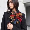 25cm Künstliche Feder Reversnadel Leichte Übertriebene Feder Brosche Kleid