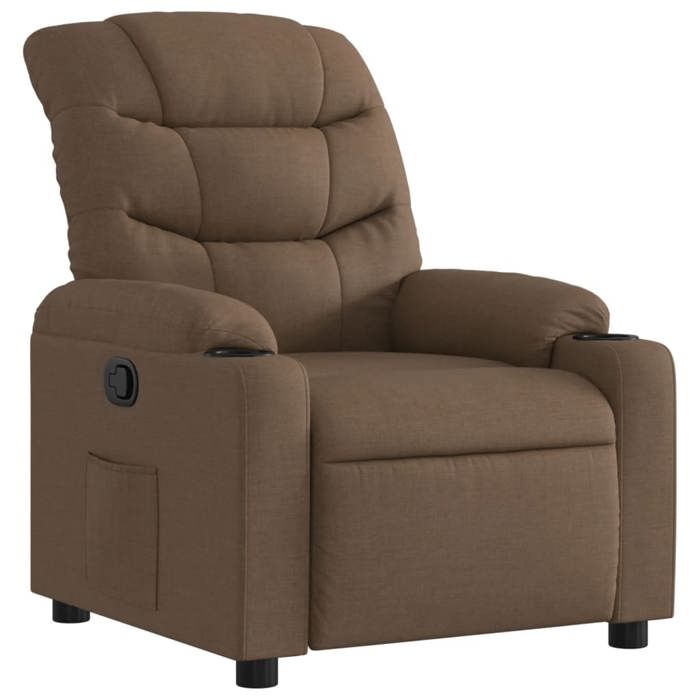 VidaXL Recliner Armchair, Chair with Footrest, Seat with Backrest and Armrests, Living Room Furniture, Modern, 374151