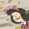 Autumn Leaves Quino Comic Argentino 4xl Tshirt Mafalda Cartoon Style Tops Casual T Shirt Female Tee Unique
