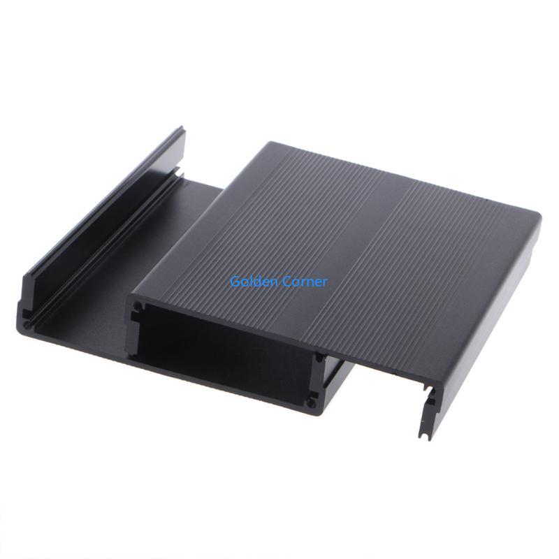 E15D Aluminum Box Enclosure DIY Electronic Project Black Instrument for Case 120x97x4