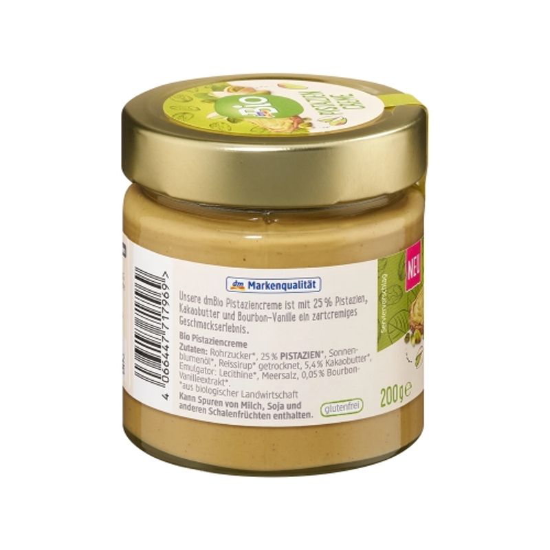DM Bio Pistachio Cream Jam 200g