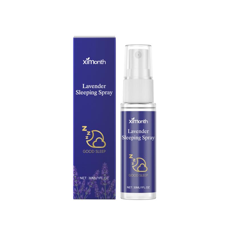 Lavender Sleep Aid Pillow Spray Natural Relaxing Aroma Immediate Effect Gentle Linen Spray for Nighttime Use at Home