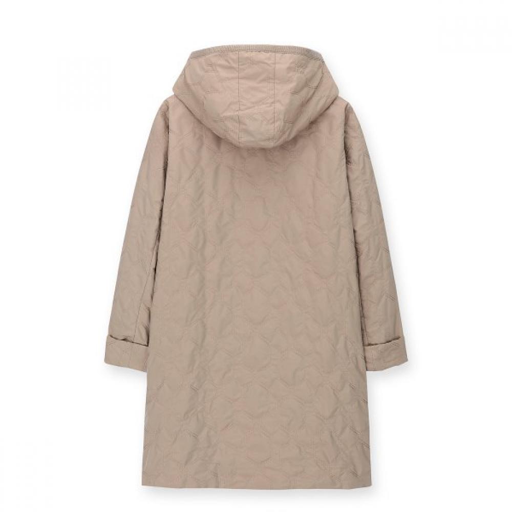 Furina Lightweight Quilting Detachable Hood Padding Coat