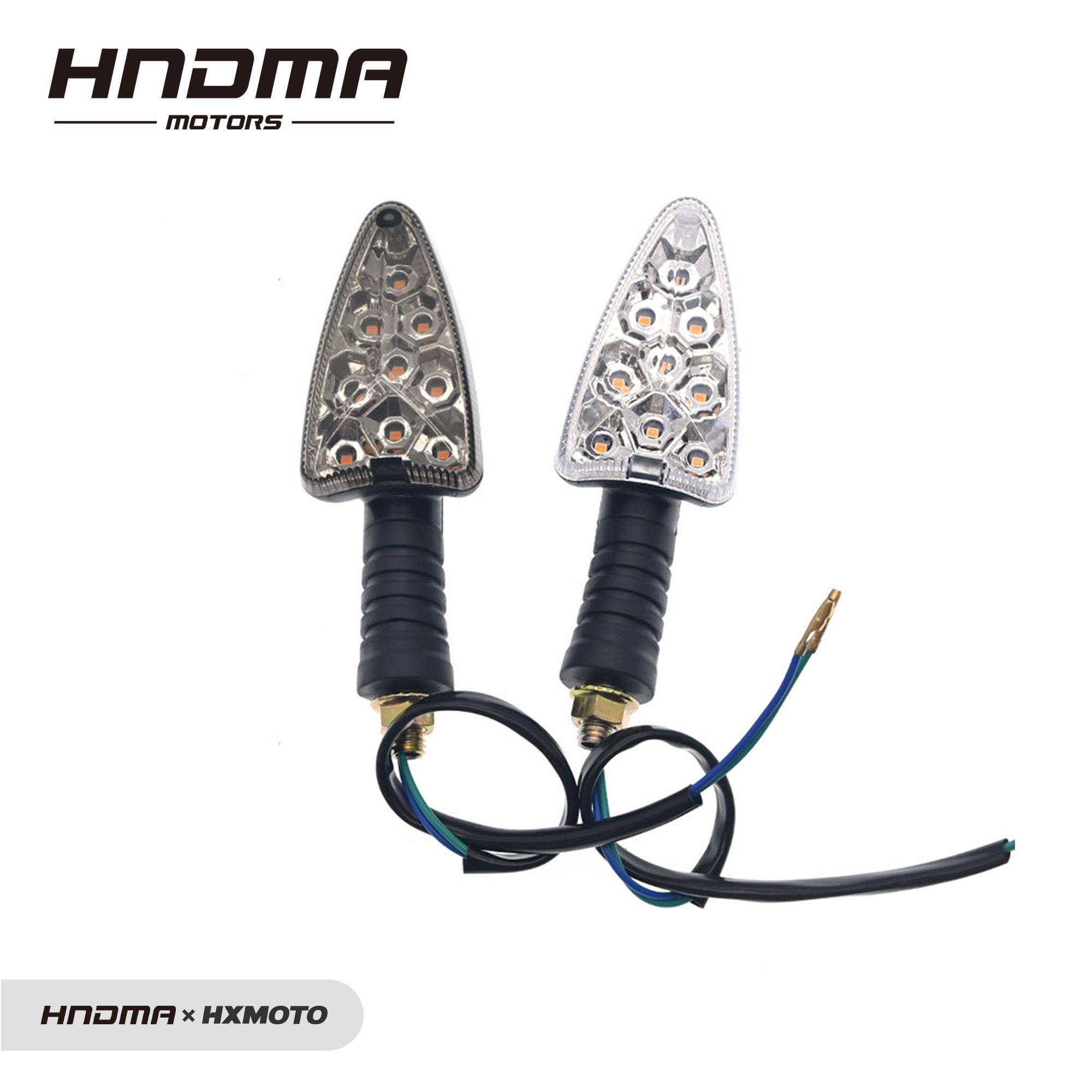 Universal LED Motorcycle Turn Signal Light Waterproof Front Rear Indicator Lamp