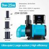 Small Frequency Conversion Bottom Suction Pump Fish Tank Silent Submersible Pump Aquarium Circulation Filtration Pump