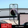 Car Phone Mount Holder 15W Magnetic Wireless Charger Compatible with MagSafe for Tesla Model 3 Y HIGHLAND LAUNCH BYD 2025 2026