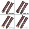 19mm 20mm 21mm 22mm for Omega Seamster Watch Original Leather Watch Strap Solid Steel Deployant Clasp Bamboo Leather Watch Bands